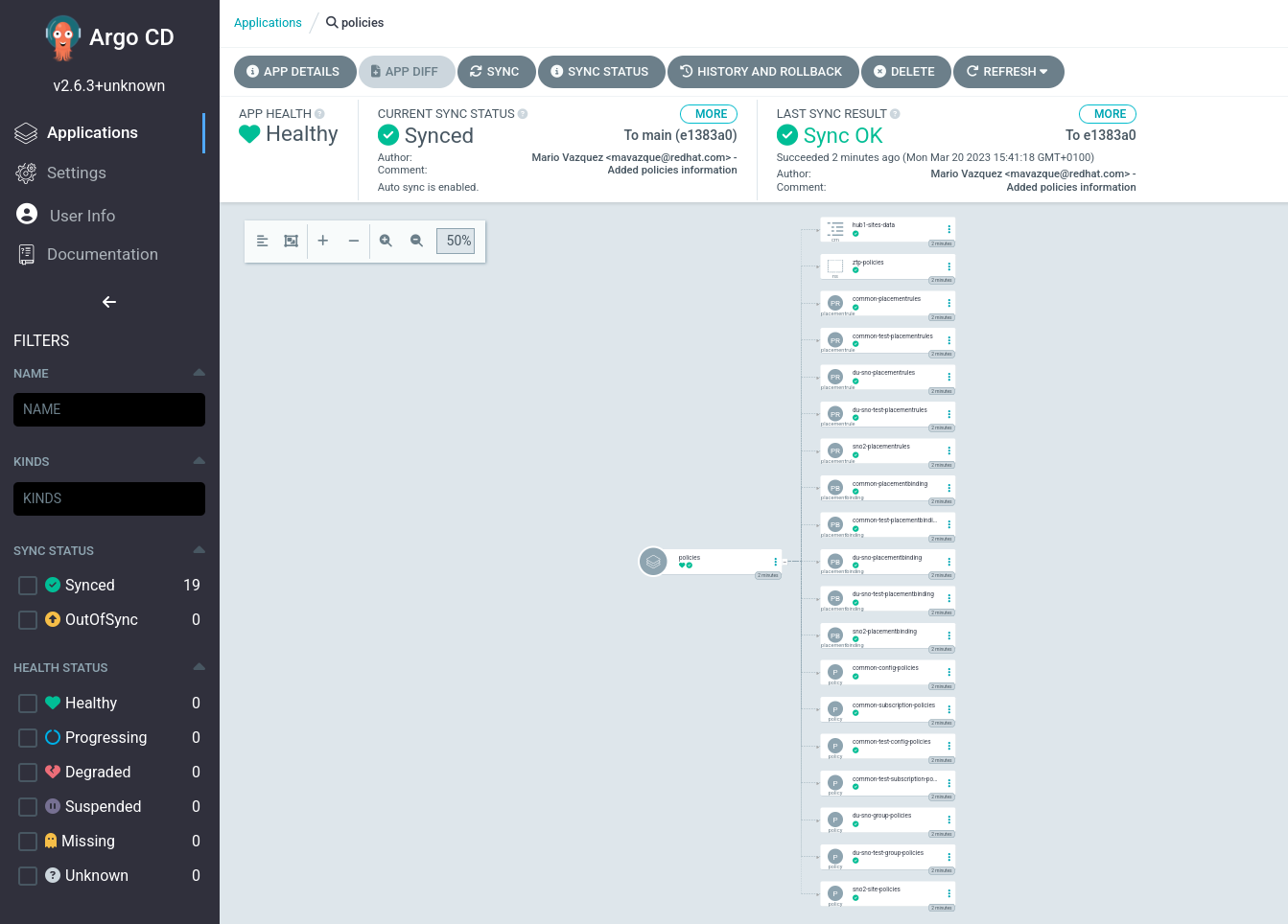 ArgoCD Policies App