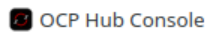 HUB OCP Console bookmark icon
