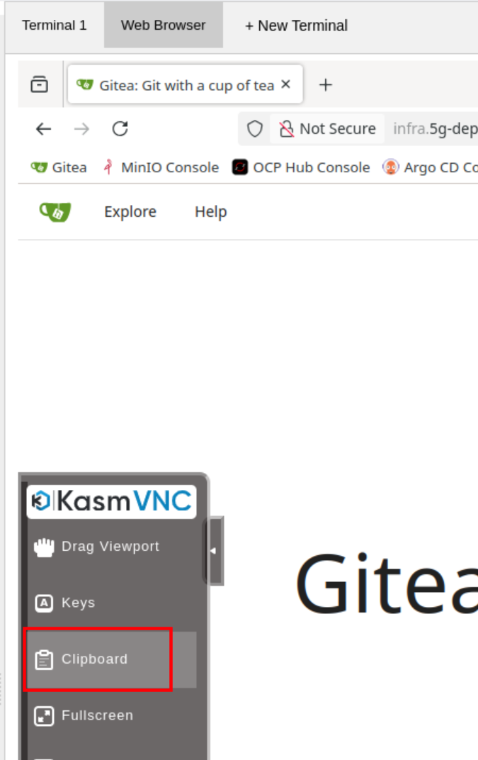 Showroom App Web Browser Clipboard