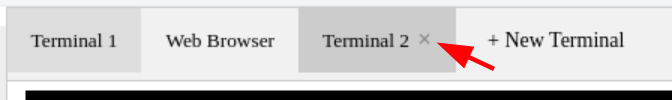 Showroom App Close Terminal