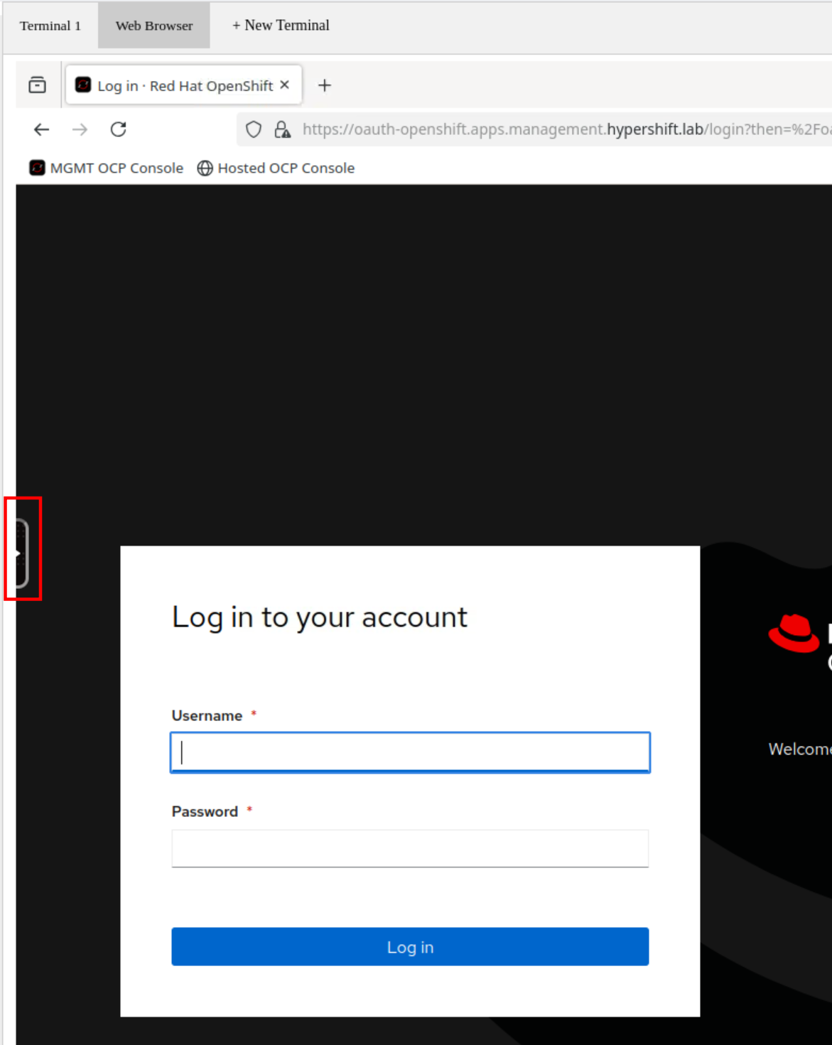 Showroom App Web Browser Clipboard Menu