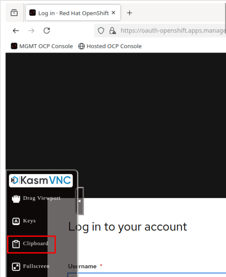 Showroom App Web Browser Clipboard